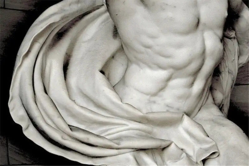 Μικρογραφία: Greek Statue Plaster Sculpture Artwork David Art Canvas Painting Figure Poster a