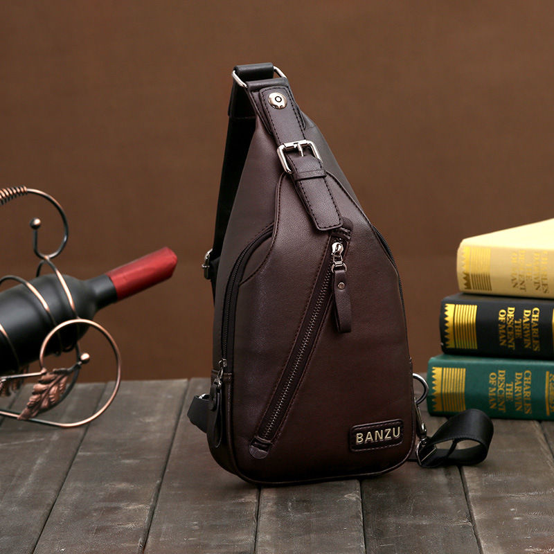 Miniatura: L'usine directe gros personnalisé d'été hommes poitrine pack Sac D'épaule