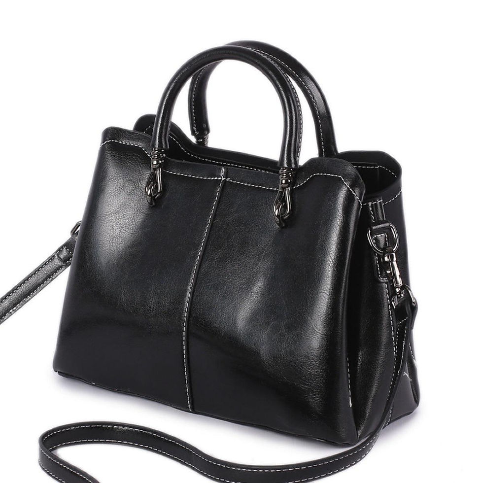 Thumbnail: Optimize product title: Spacious Zippered Handbag with Shoulder Strap