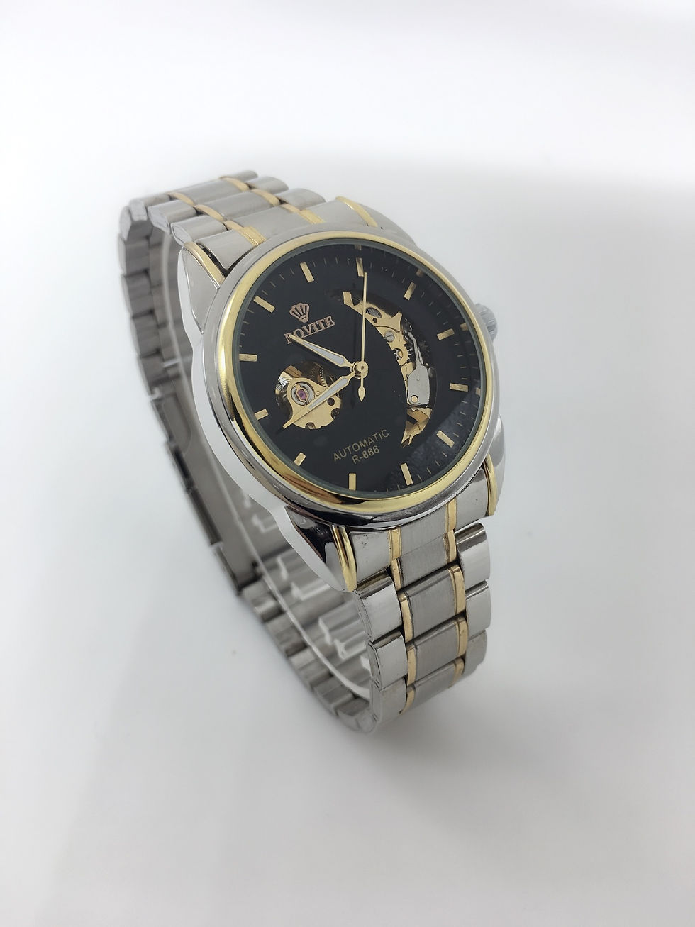 Thumbnail: Personnalité de La mode Creux Hommes de Montre Mécanique