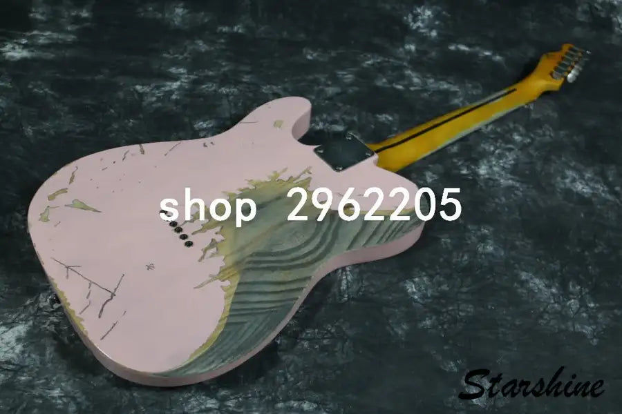 Miniaturbild: Korean factory professional Handmade Relic 1960 FD TL electric guitar brass brid