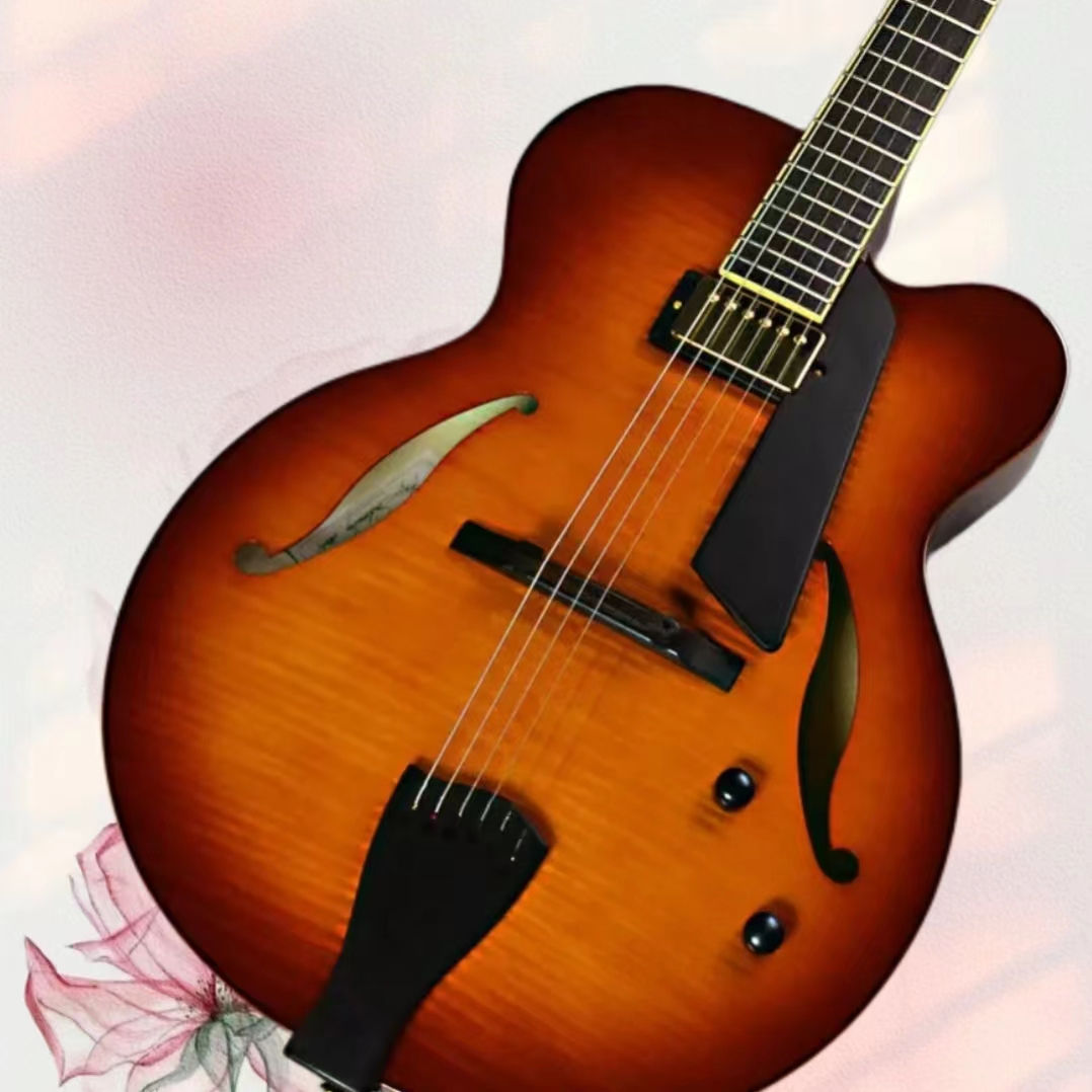 Sadowsky Archtop Jim Hall Model Sienna Burst #GGq13 Electric Guitar