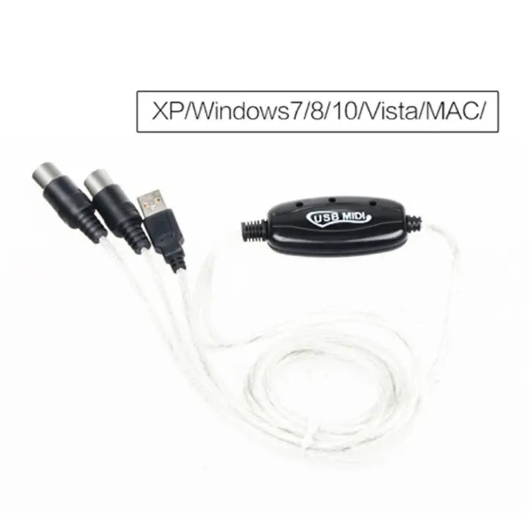 Pikkukuva: Audio cable Keyboard to PC USB MIDI Cable Converter PC to Music Keyboard Cord US