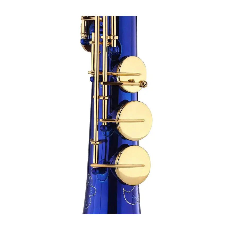 Miniatura: SEASOND OEM High Quality Cheap Blue Soprano Saxophone JYSS101DBLL