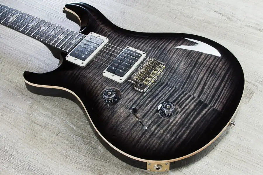 Miniaturebillede: PRS Flame Maple Top left hand 6 strings Electric Guitar (Purple)