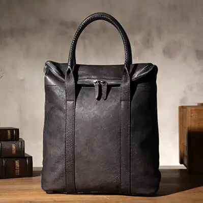Miniatura: 2019 Brand Luxury Men's Briefcases Genuine Leather Laptop Bag Designer Handmade 