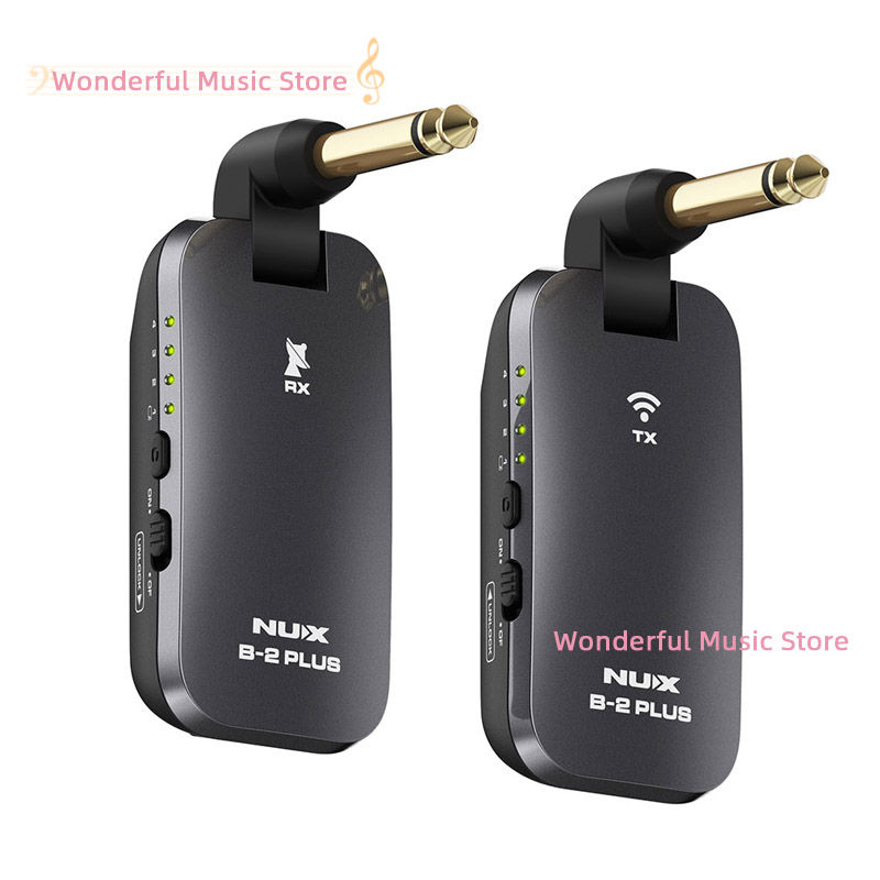 Thumbnail: NUX B2 Upgraded Version B-2 PLUS 2.4GHz Auto Power Off Function 4 Channel Receiv