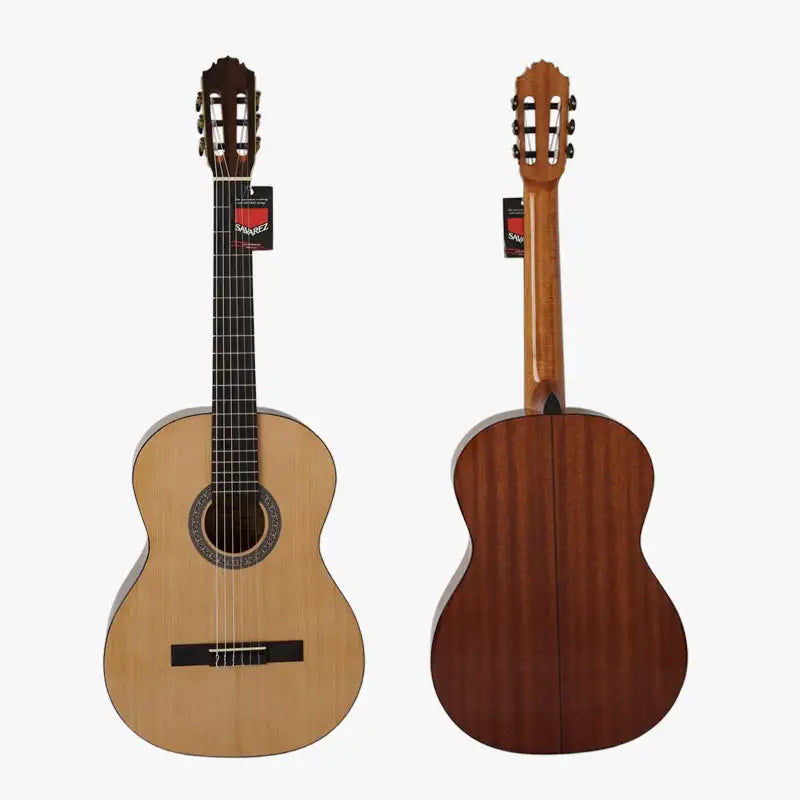 Thumbnail: New wholesale guitar free case Handmade Vintage Spanish Solid Top Classical Guit