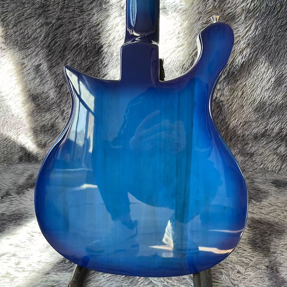 Miniaturebillede: Custom Gicken Neck Thru Body TP Signature 660 Style 12 Strings Electric Guitar