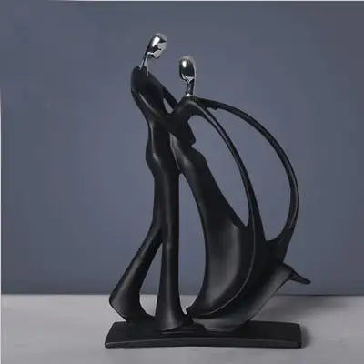 Μικρογραφία: ERMAKOVA Modern Abstract Resin Music Band Figurine Musician Sculpture Musical In
