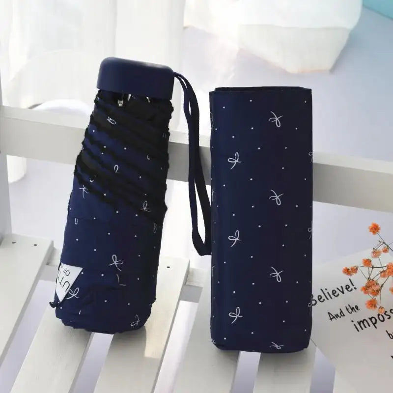 Miniatura: Mini parapluies de poche Anti-UV pliant | Mini parapluie Prince, pare-soleil à r