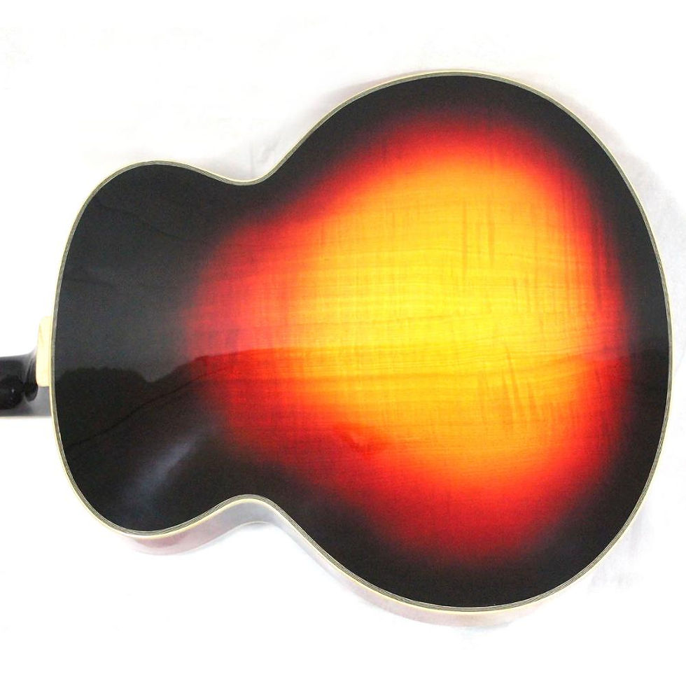 Μικρογραφία: New Brand 18' AAA Hand Carved Archtop Jazz Guitar In Sunburst