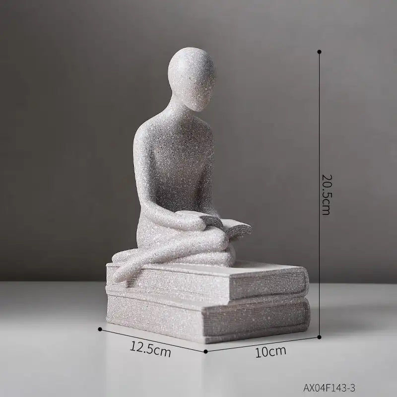 Μικρογραφία: Abstract Statue Home Decor Sculpture Thinker Character Ornaments Decoration Resi