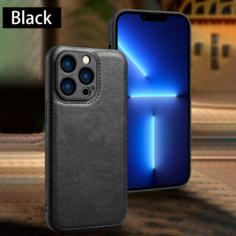 Miniatyrbilde: Phone CaseBusiness Patch Leather Case Side Patch