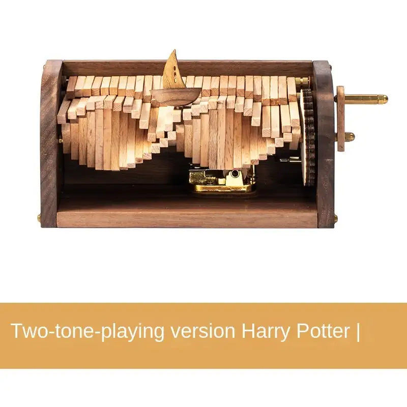 Μικρογραφία: FULLOVE Songs Of Chasing The Waves Wooden Handmade Wave Maker 8-tone Box Diy Lov