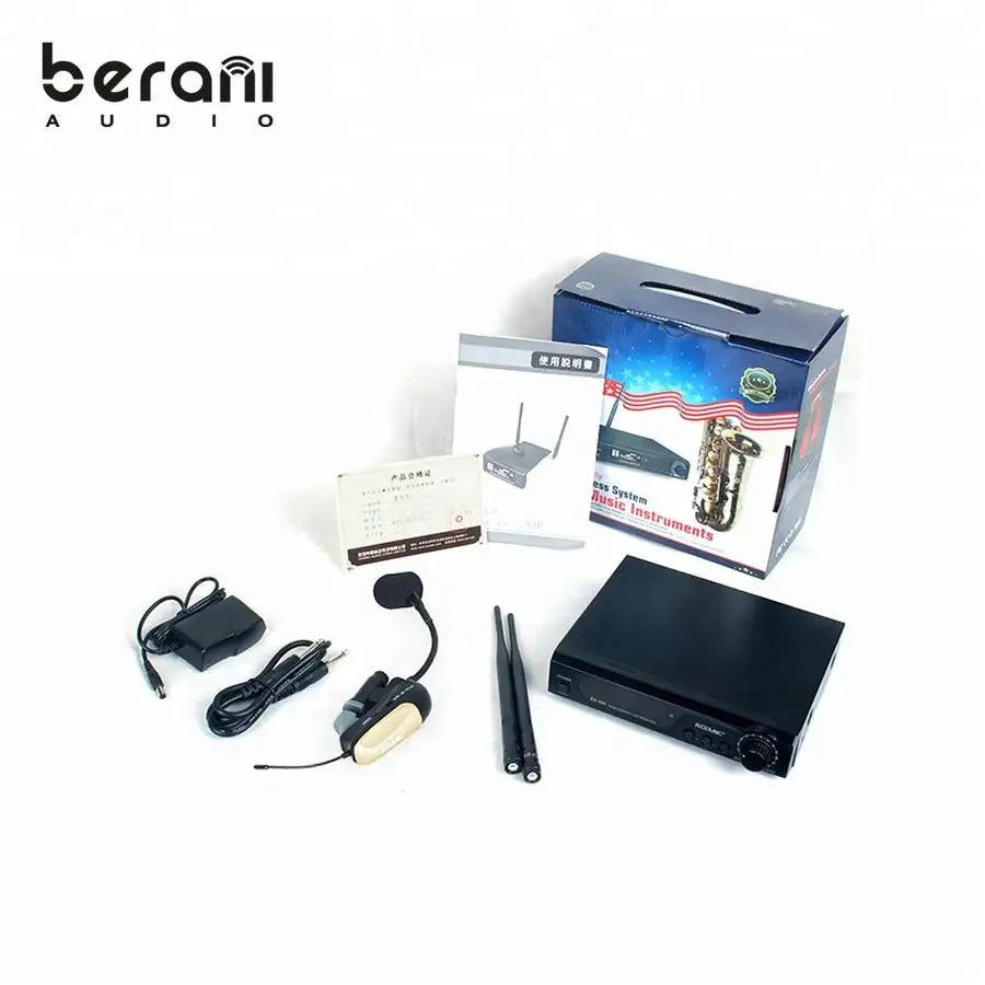 Miniatura: BA-600 ST-1 Dual channels transmitter wireless microphone for saxophone micropho
