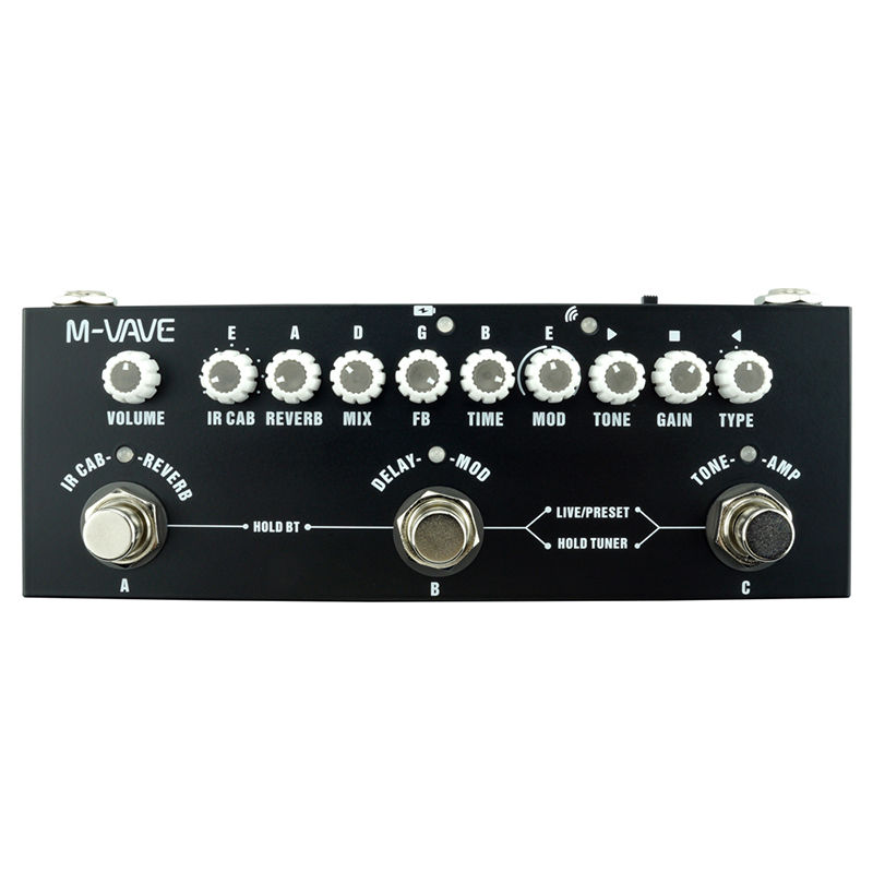 Thumbnail: CUVAVE CUBE BABY Portable Multifunctional Electric Guitar Effect Pedal Combined 