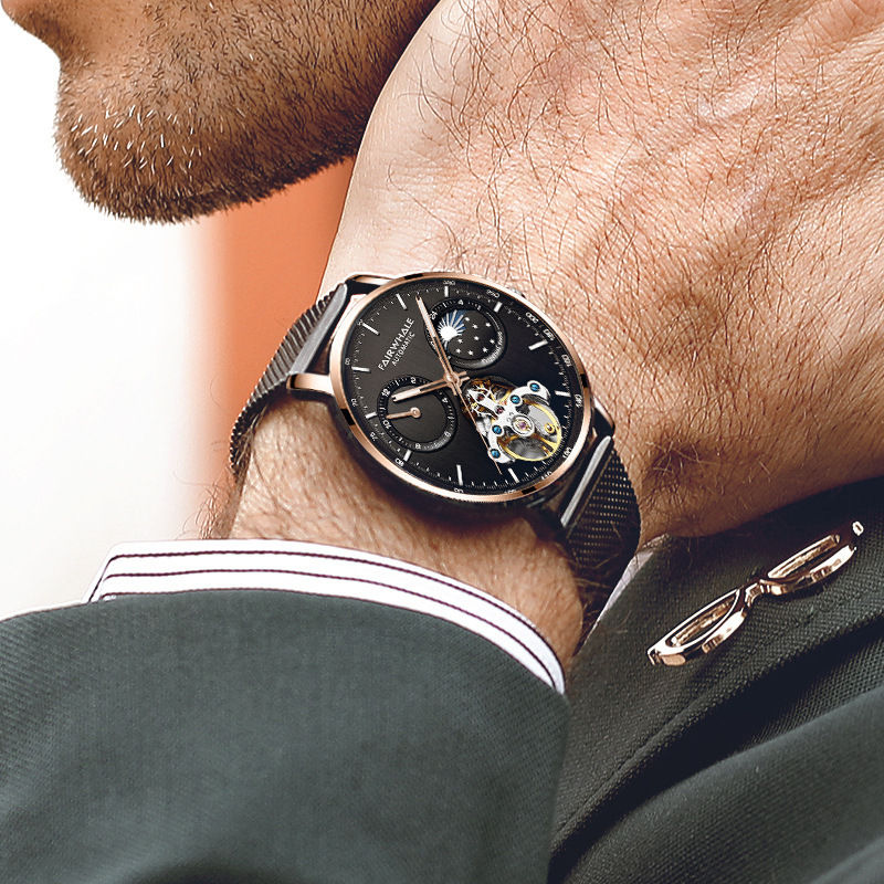 Thumbnail: Automatic mechanical men's watch