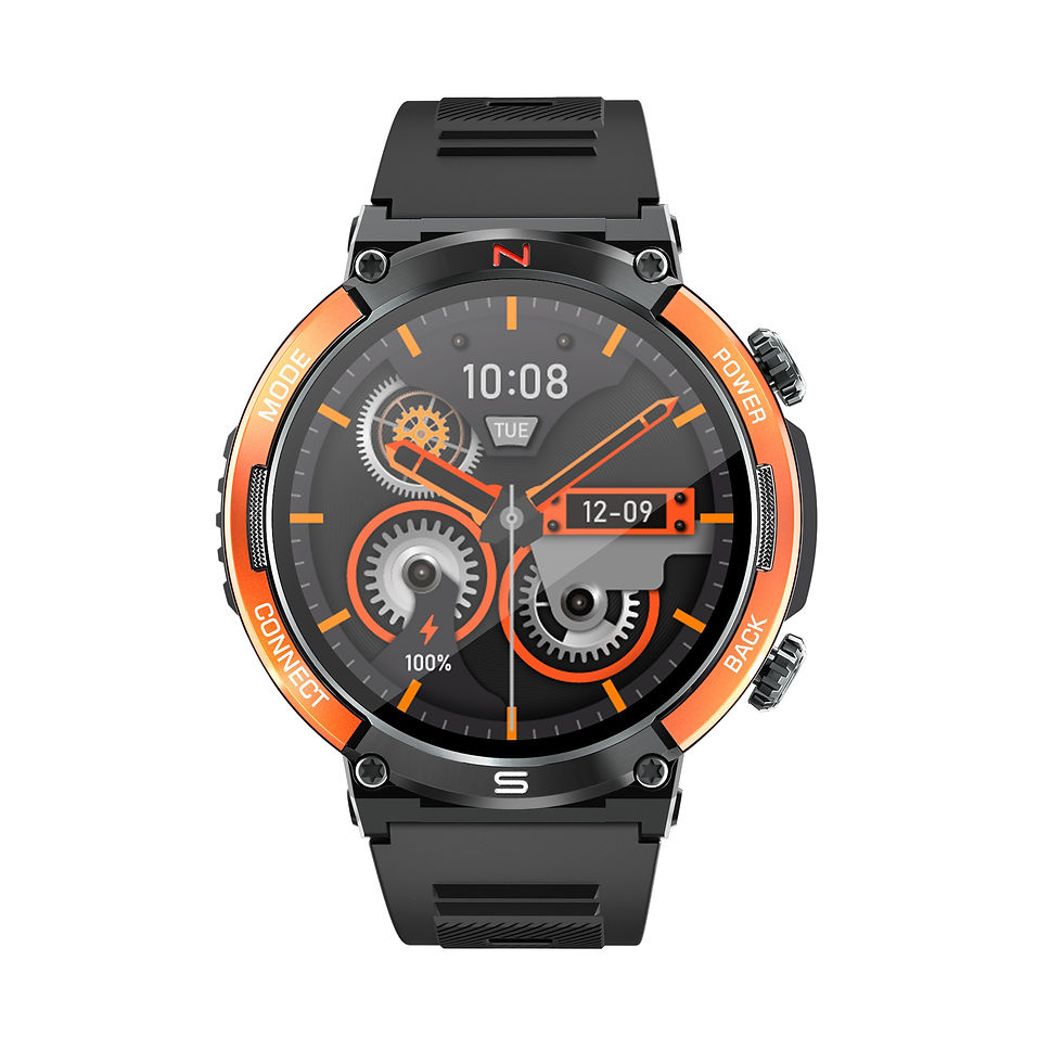 Thumbnail: Large Screen Fashion Ultra-long Standby Drop-resistant Watch