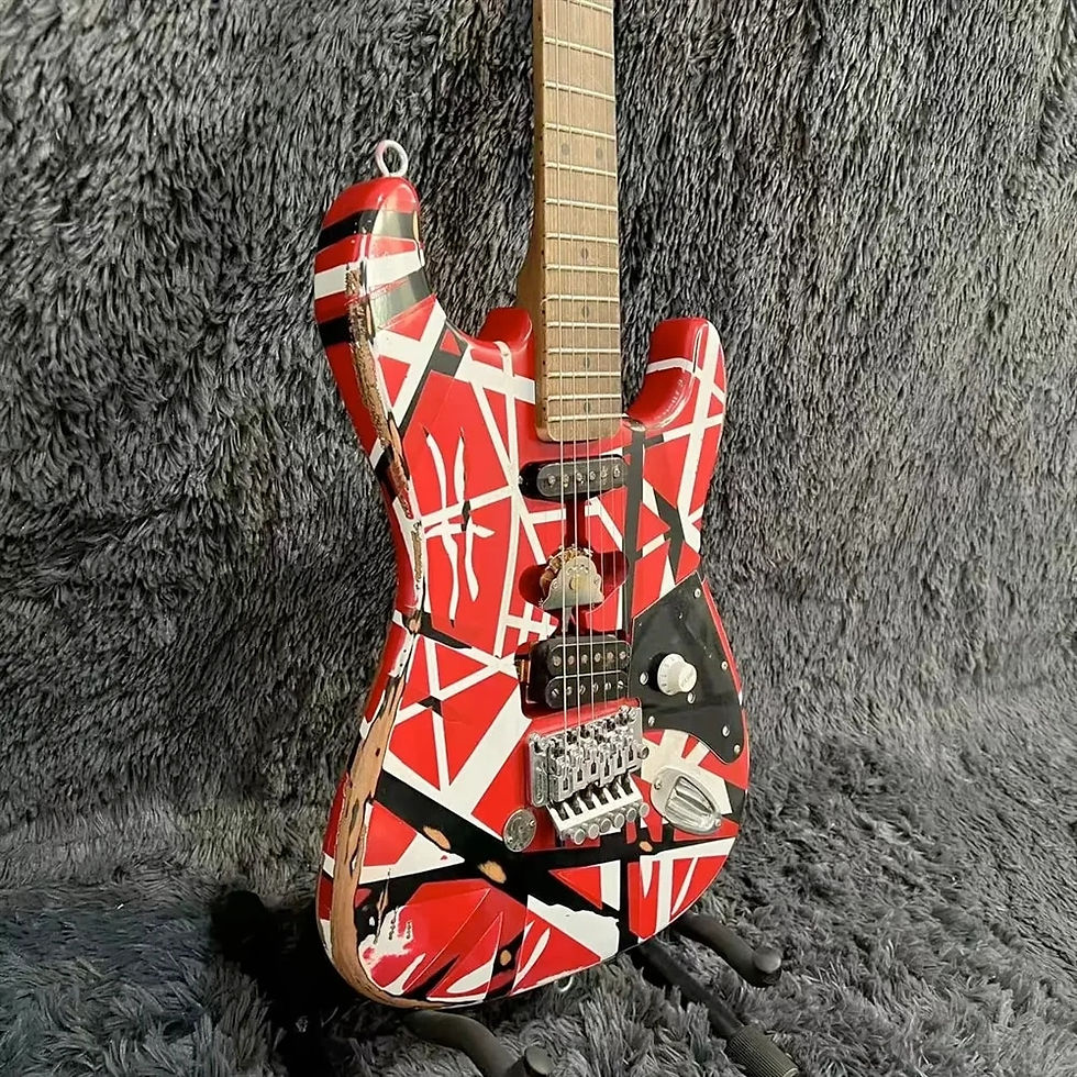 Thumbnail: High Quality EVH Stripe Series Frankie Relic Guitar Free Shipping in Stock