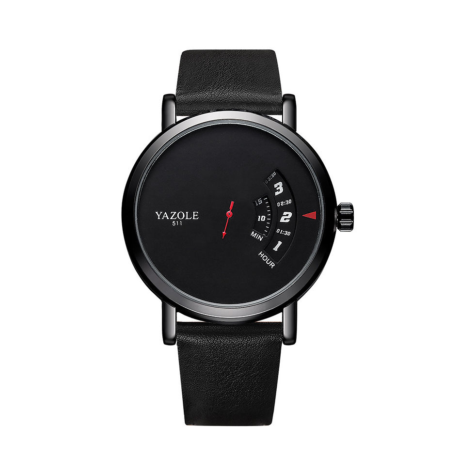 Thumbnail: Turntable waterproof men's watch