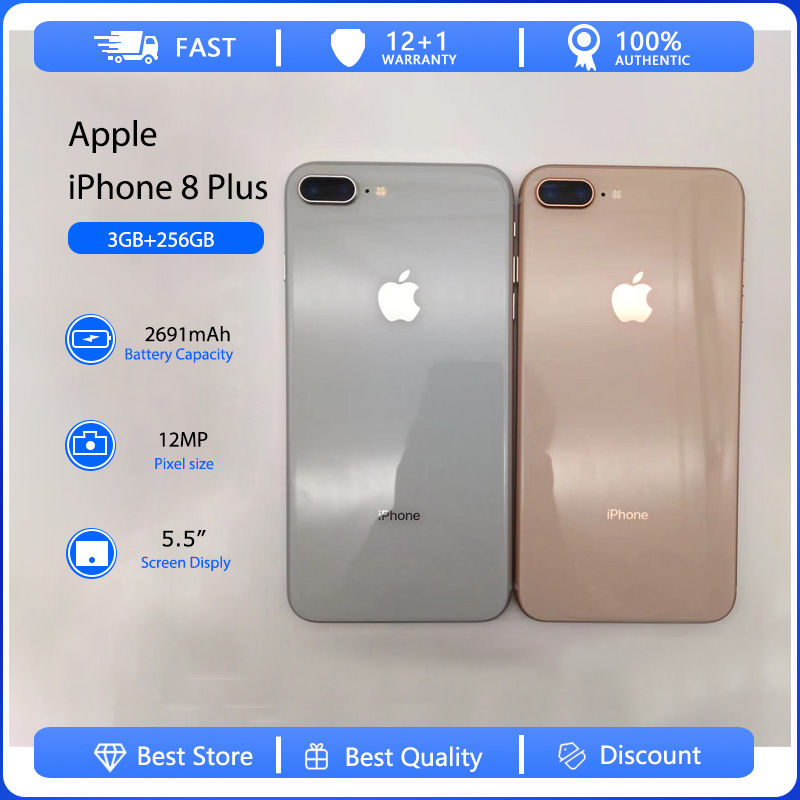 Miniaturbild: Apple iPhone 8 Plus 4G Fingerprint Mobile Phone Original Used Unlocked 5.5