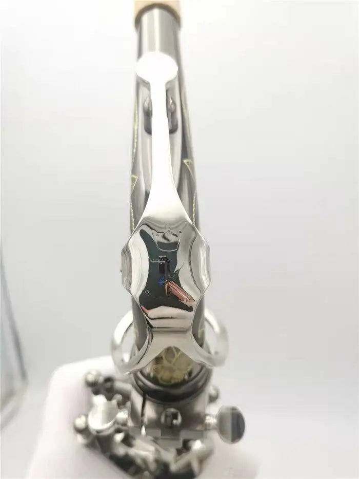 Miniatura: Allemagne JK SX90R Keilwerth 95% copie Alto Eb saxophone en alliage Nickel argen