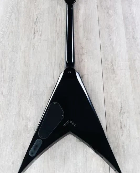 Miniaturebillede: Oem 6 String Electric Guitar Finish Gloss Fly V Free Delivery Home
