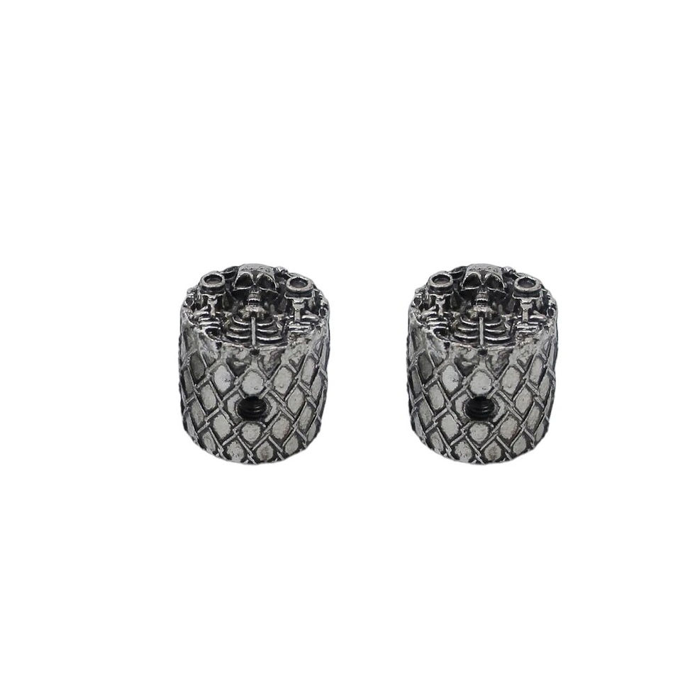 Thumbnail: GUYKER Electric Guitar Bass Knobs Skull Surface Retro Style Two Color Option