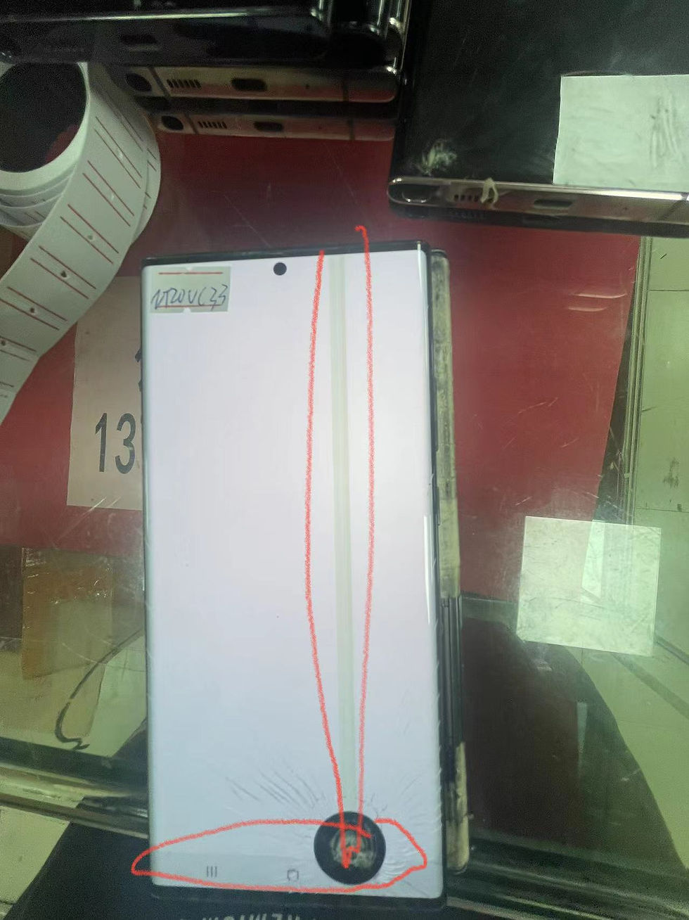 Pikkukuva: Super AMOLED LCD for Note20Ultra G998 screen，with good touch function 