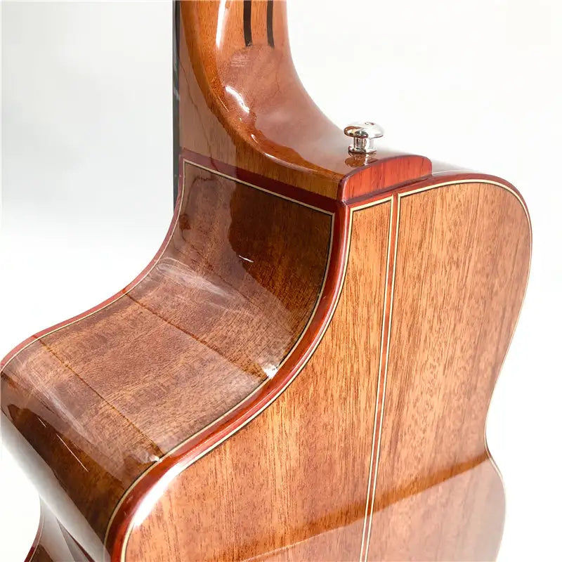 Thumbnail: 38 Inch Spruce Wood Acoustic Electric Guitar Effects Made In China (Natural Colo