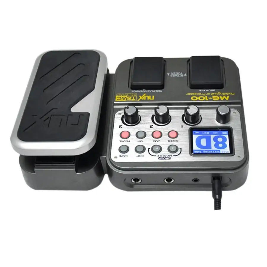Thumbnail: NUX MG-100 Modeling Guitar Processor Effect Pedal Drum Tuner Recorder 58 Effects
