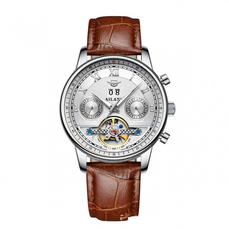 Thumbnail: Montre automatique pour hommes d'affaires