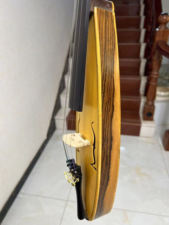 Miniaturebillede: Craft style rosewood (Mexico cocobolo) back violin 4/4,natural colour#15852