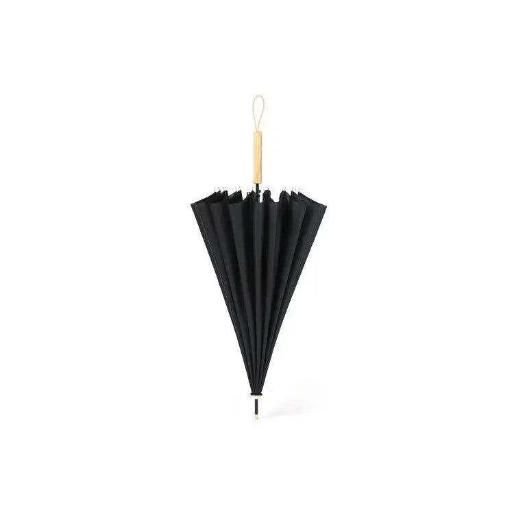 Thumbnail: YADA parapluie Long coupe-vent femme 16K | Manche en bois, grand parapluie de pl
