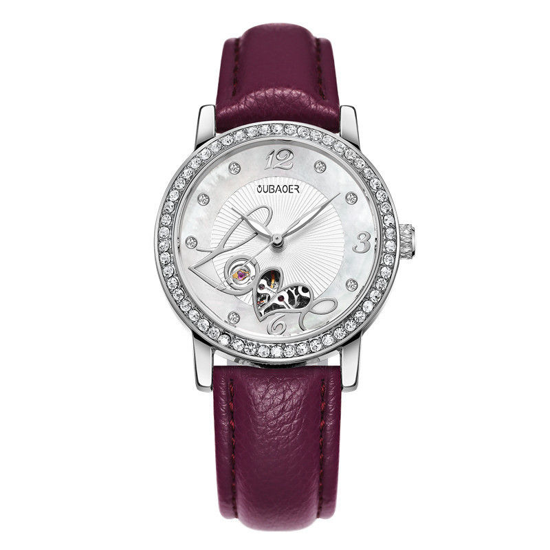 Thumbnail: Mechanical hollow luminous belt waterproof watch