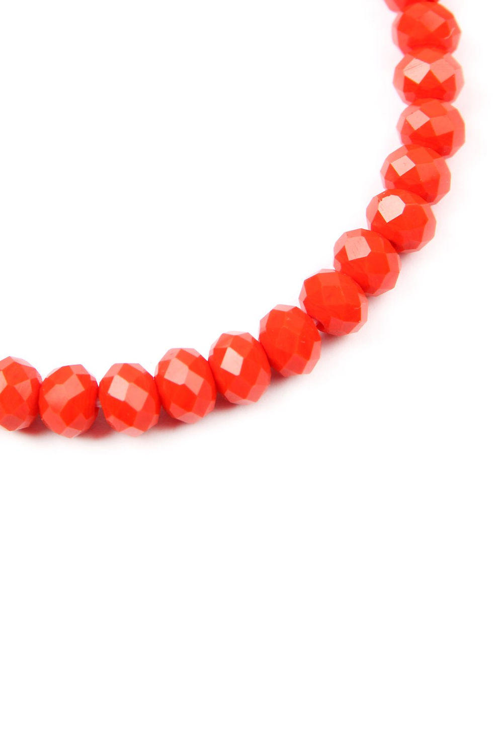 Miniatyrbild: 83593 - "Believe, Hope, Faith" 6mm Glass Beads Stretch Bracelet