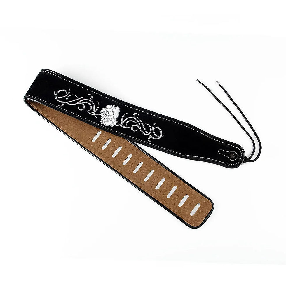 Μικρογραφία: YUEKO Leather Soft Durable Guitar Strap Adjustable Cowhide Acoustic Electric Bas