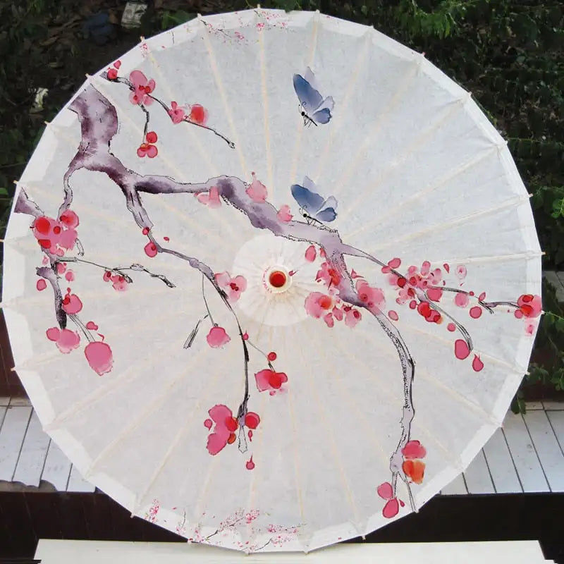 Miniaturebillede: Parapluie à motifs floraux de Style chinois | Ombrelle, accessoire de photograph