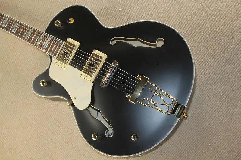 Miniaturbild: China guitar factory custom 100% New Left Handed Gretsch Falcon 6120 Matte Black