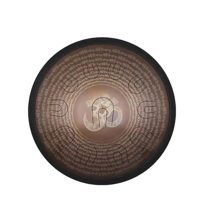 Miniaturebillede: Handmade Hand Drum Instrumento Antique F major D Minor Hand Drum 9 10 Notes Musi