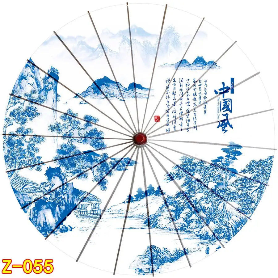 Miniaturebillede: Voiture pliant personnel soleil japonais chinois parapluie femmes classique huil