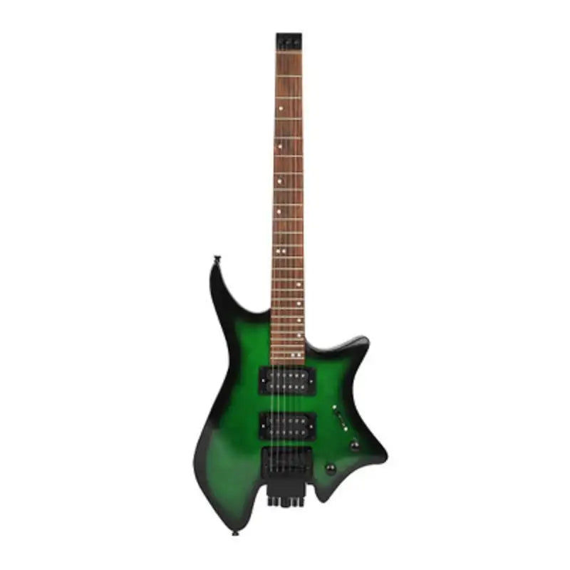Thumbnail: R-700 ensemble de guitare électrique sans tête double micros Module de verrouill