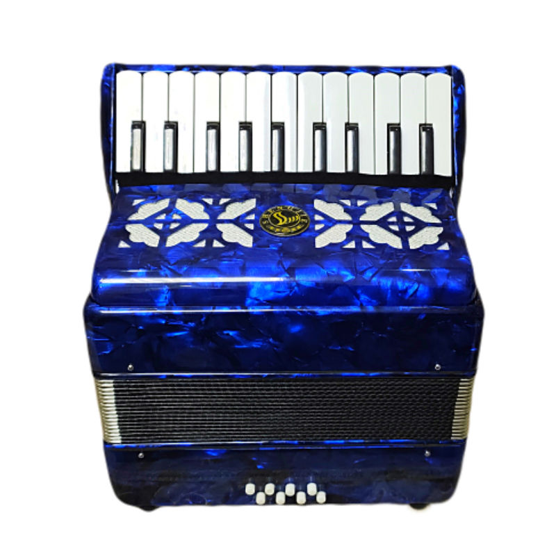 Miniatura: Beginner Accordion 8 Bass 22 Keys Children Adult Middle-aged and Elderly Entry P