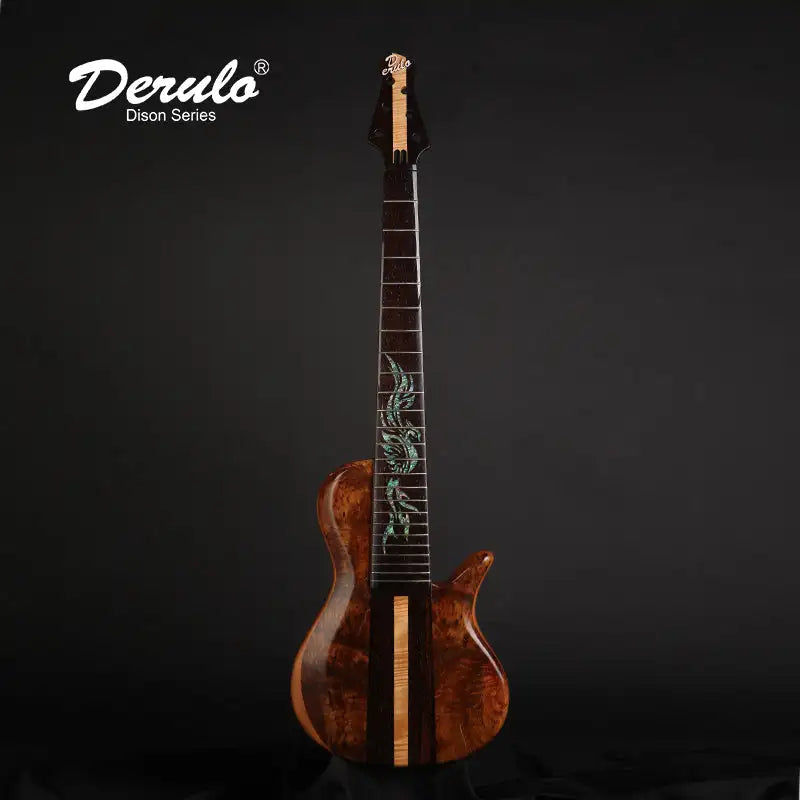 섬네일: Derulo Electric Bass guitar Custom OEM DIY 6 Strings Electric Bass CustomFingerb