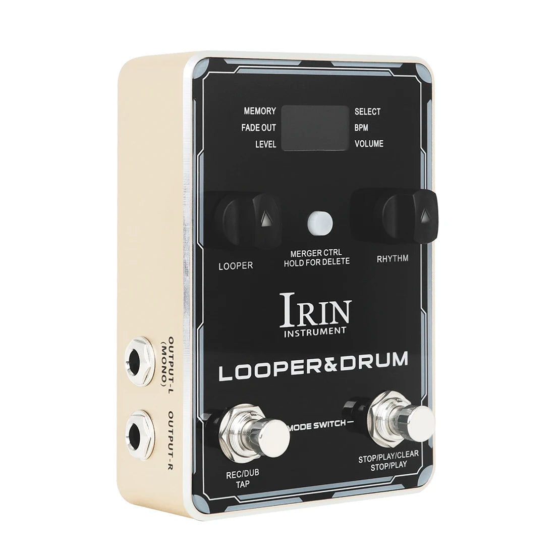 IRIN Electric Guitar Effects Pedal Looper Drum Pedal 44.1kHz/24bit Phrase Loop 1