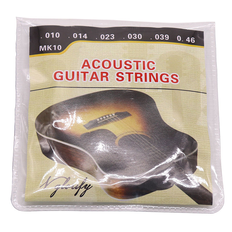 Thumbnail: Acoustic Guitar Strings 010-046 String For Acoustic Folk Guitar Parts & Accessor