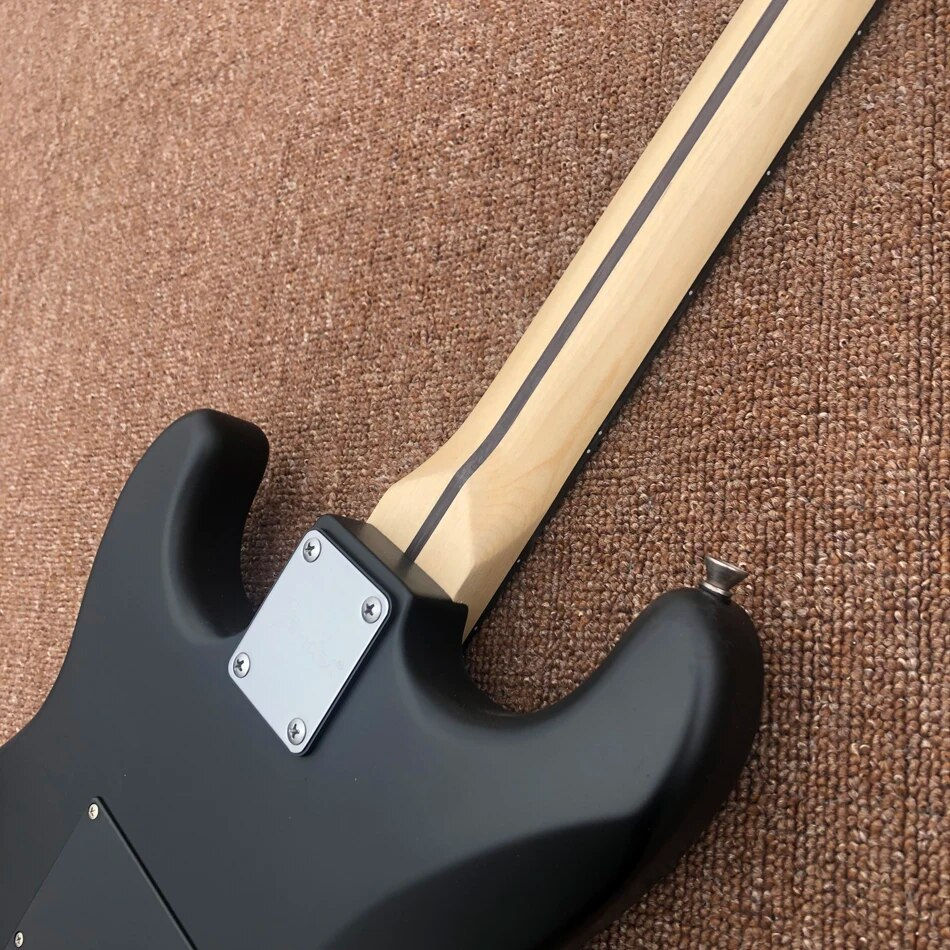 Miniaturebillede: Hot Sale Electric Guitar,Rosewood Fingerboard,Matte Black,Free Shipping