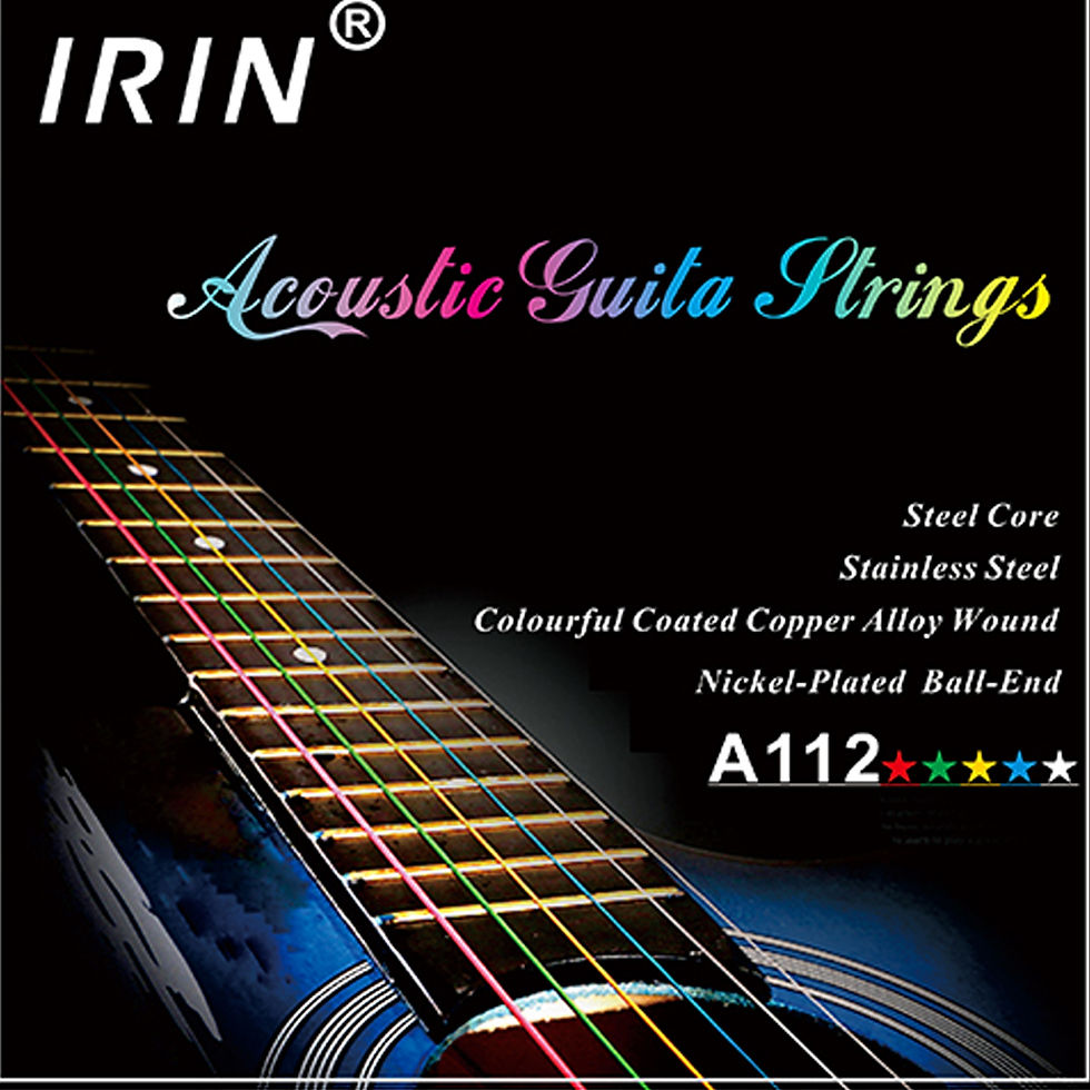 Pikkukuva: IRIN Acoustic Guitar Strings Set Stainless Steel Core Copper Alloy Wound Stringe