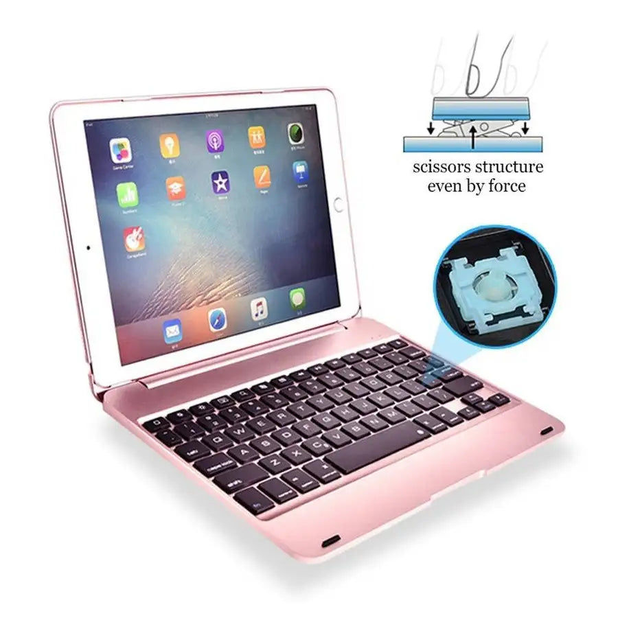 Thumbnail: IPad Air2 Wireless Bluetooth Flip Keyboard Cover Ipad Pro9.7